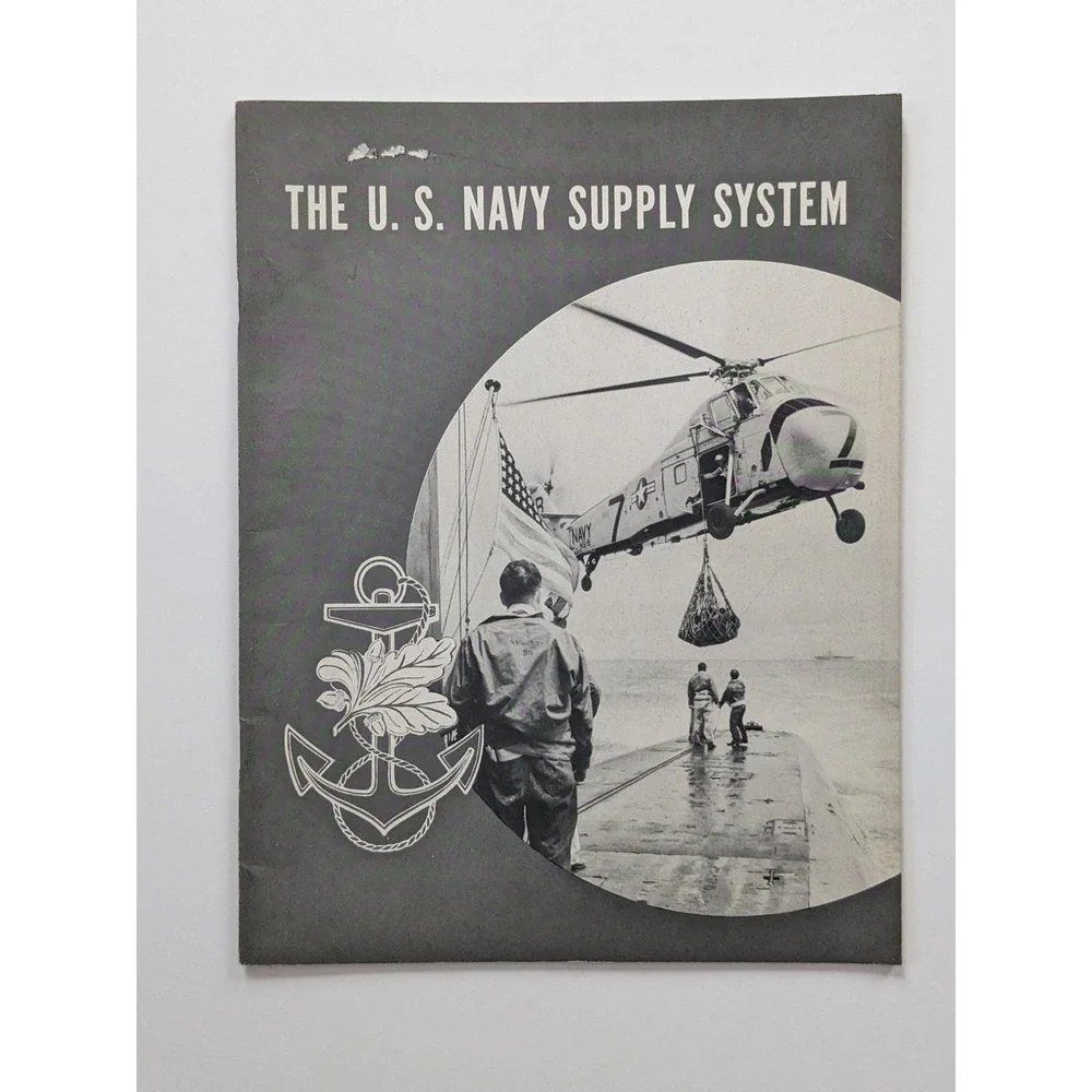 Vintage 1959 US Navy Supply System Booklet NAVSANDA‎ 360 Military Logistics